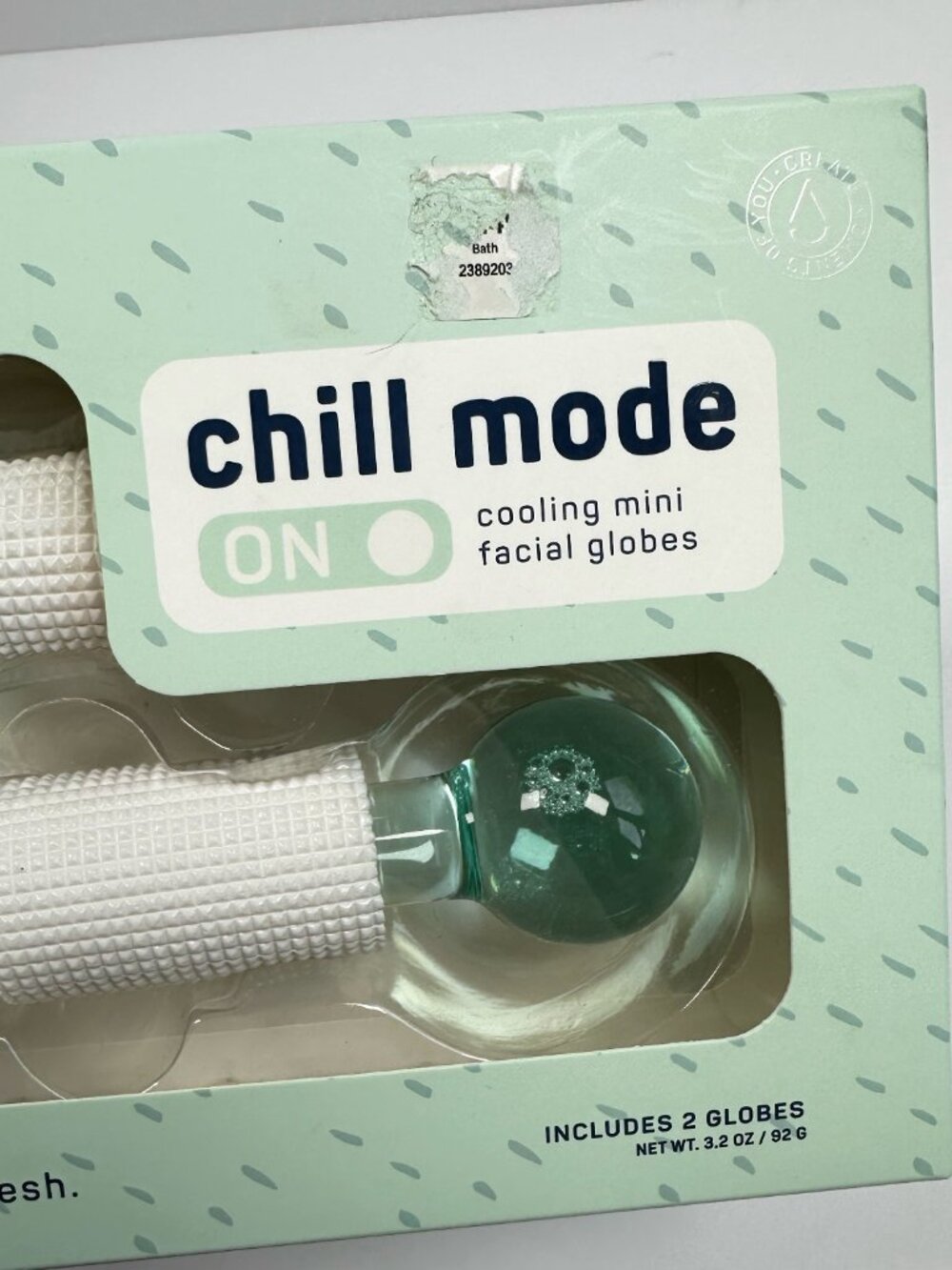 Spalife 2 Pcs Facial Ice Globes Daily Beauty Routines Mint Green ASMR Brand New - Picture 5 of 9